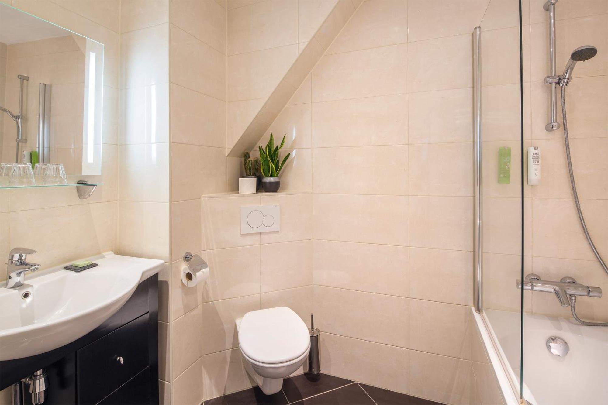Triple three person room double bed single bed