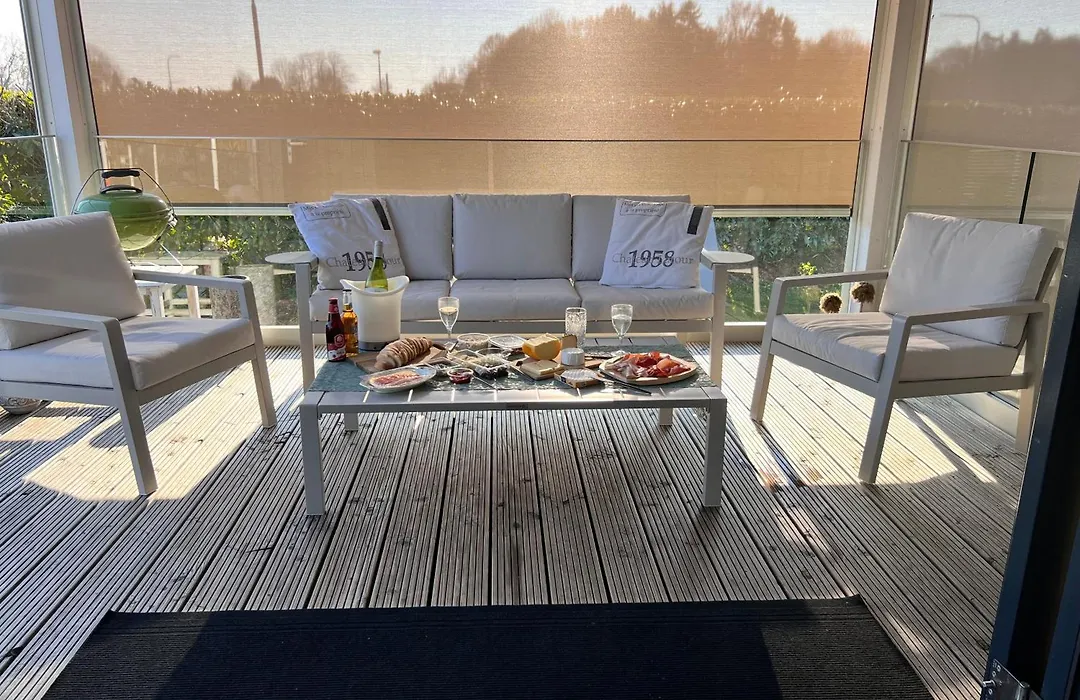 Maasparcje Lodge Met Hottub,Firepit En Kamadobbq-1