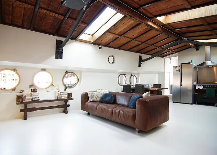 Najade Eco Houseboat Hotell Amsterdam