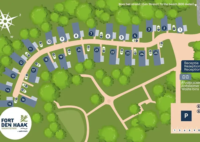 Welcome In - Vakantiepark Fort Den Haak I Nabij Strand En Veerse Meer Vrouwenpolder
